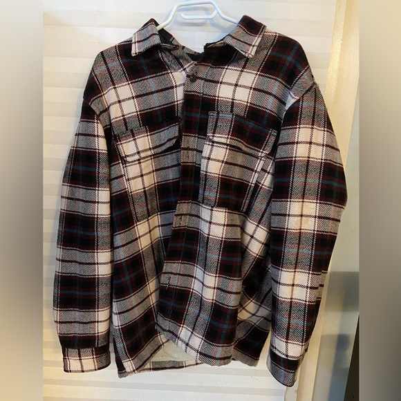 H&M flannel jacket. Men’s Large. - Picture 1 of 3